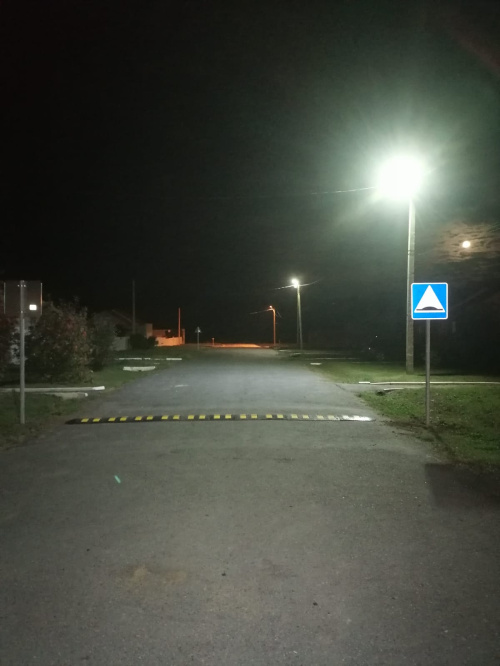 Установка лежачего полицейского в частном секторе