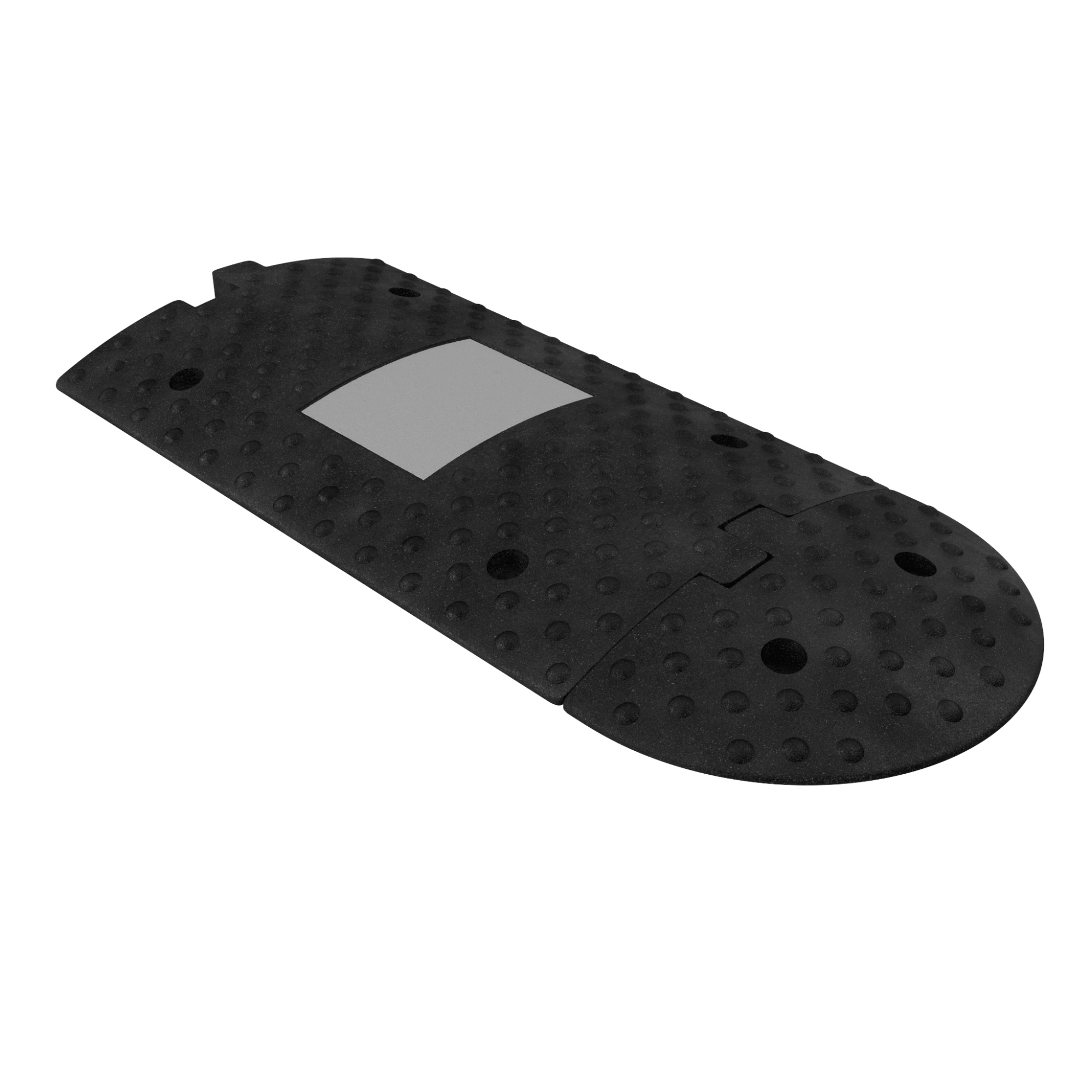 Лежачий полицейский ИДН-300-1 Средний элемент КОМПОЗИТ белый светоотражатель