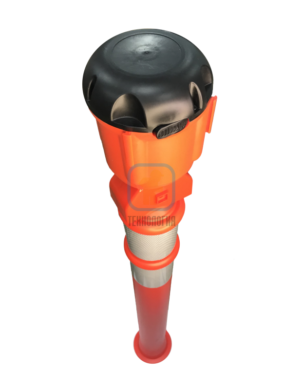 Вытяжная лента для ограждения "Солдатик" тип 3 красно-белая 9м