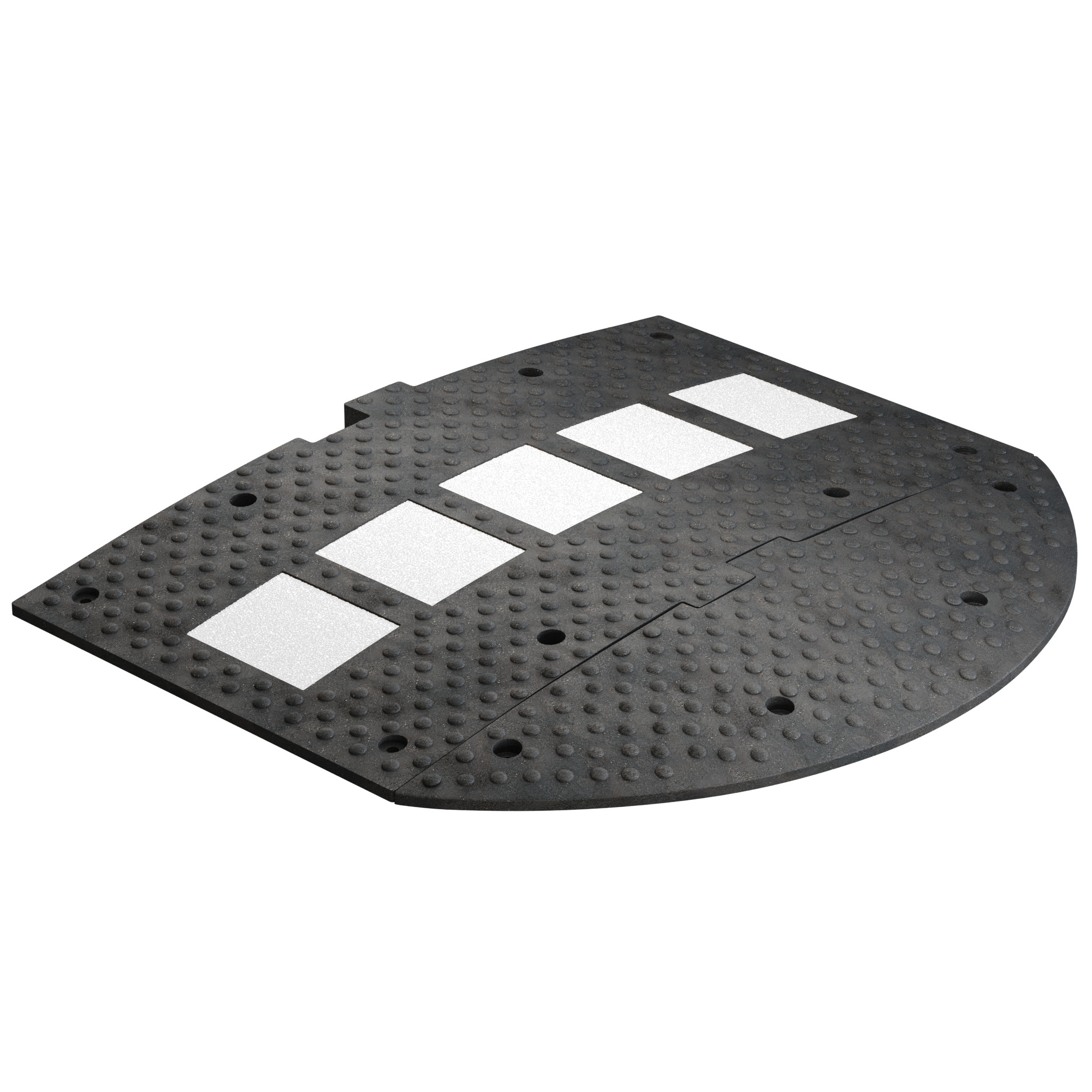 Лежачий полицейский ИДН-900-2 концевой элемент КОМПОЗИТ