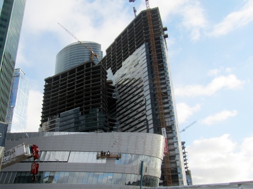 Деловой центр "Москва-Сити", башня "Евразия", 5-уровневая парковка