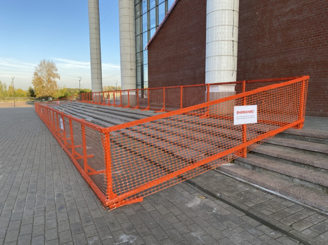 Сетка пластиковая оградительная А-100 1.2*50м, ячейка 45x95 (К)