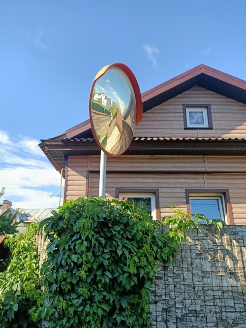 Обустройство слепой зоны на перекрестке