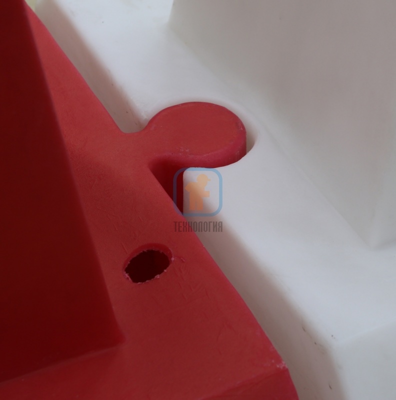 БДВ-1,2 красный. Вкладывающийся