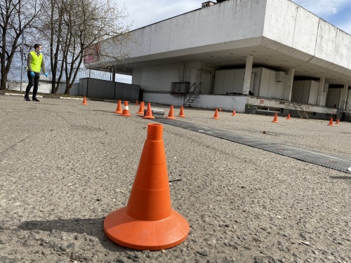 Маркировка трассы марафона