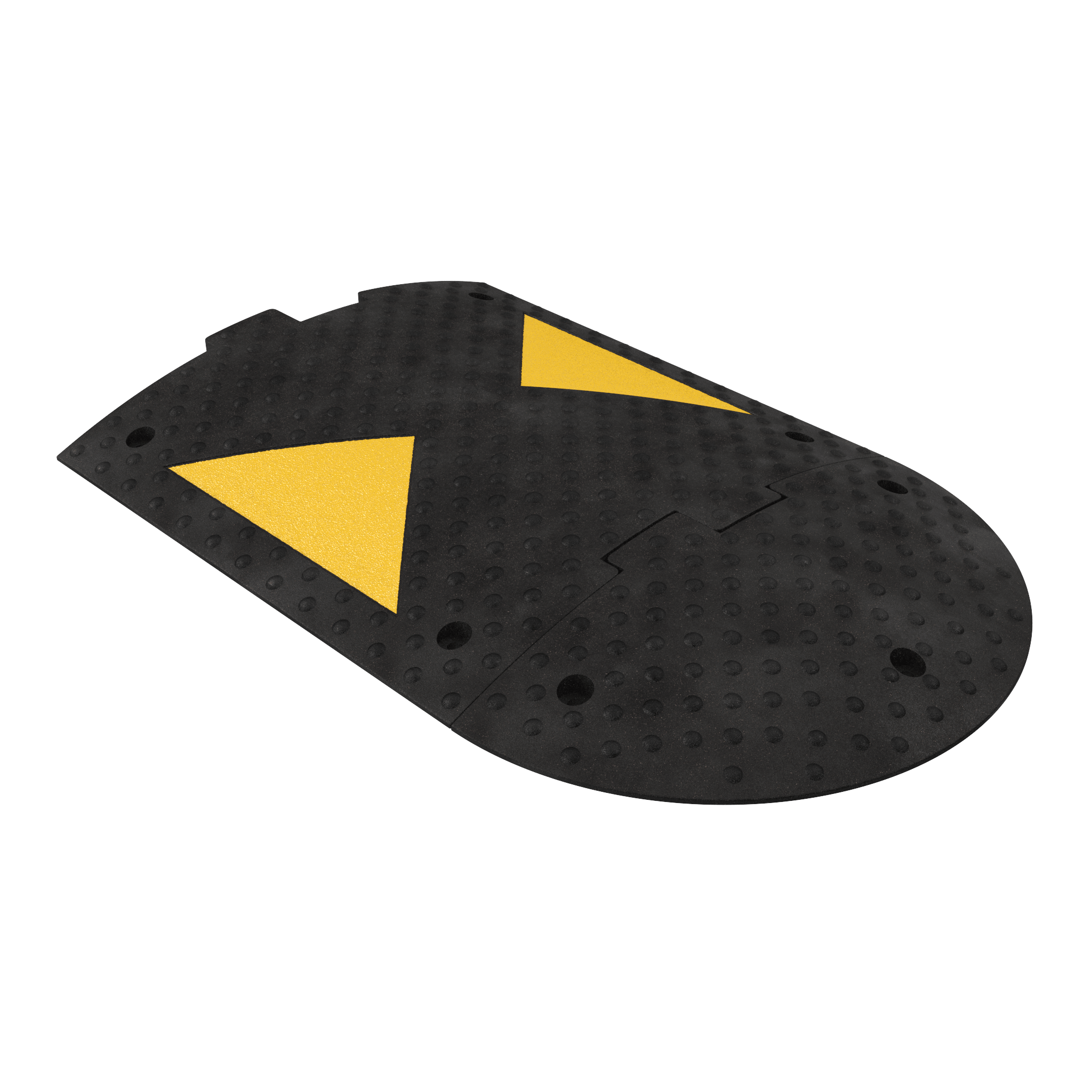 Лежачий полицейский ИДН-500-2 концевой элемент КОМПОЗИТ