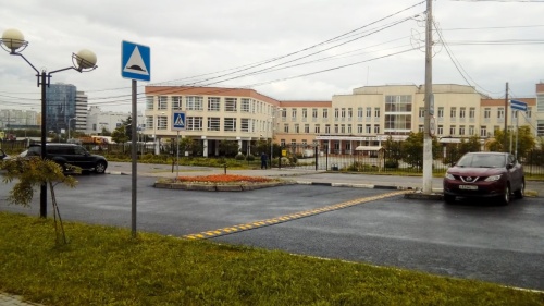 Обустройство дороги в Новомосковском административном округе г. Москвы