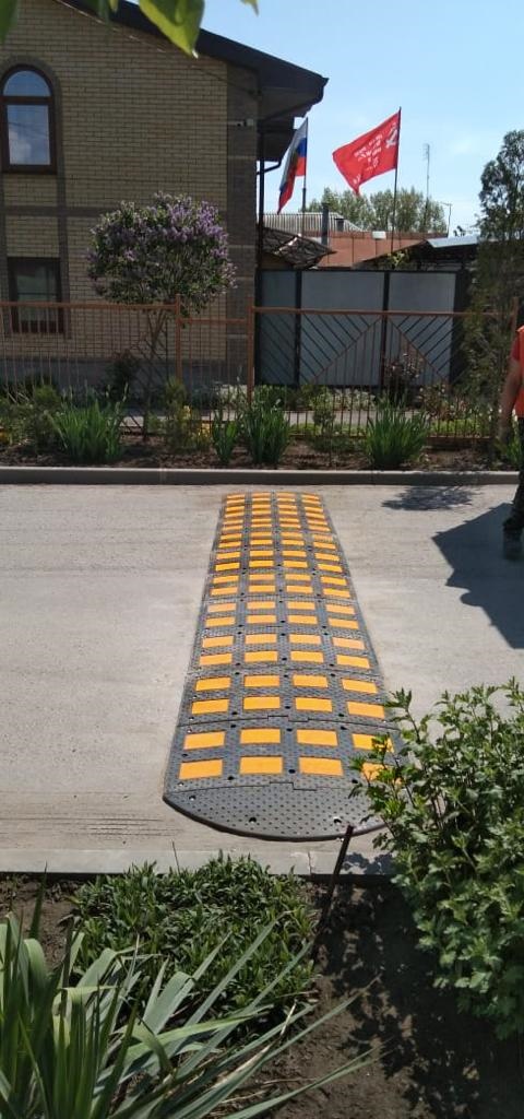 Установка ИДН для принудительного снижения скорости. г. Таганрог