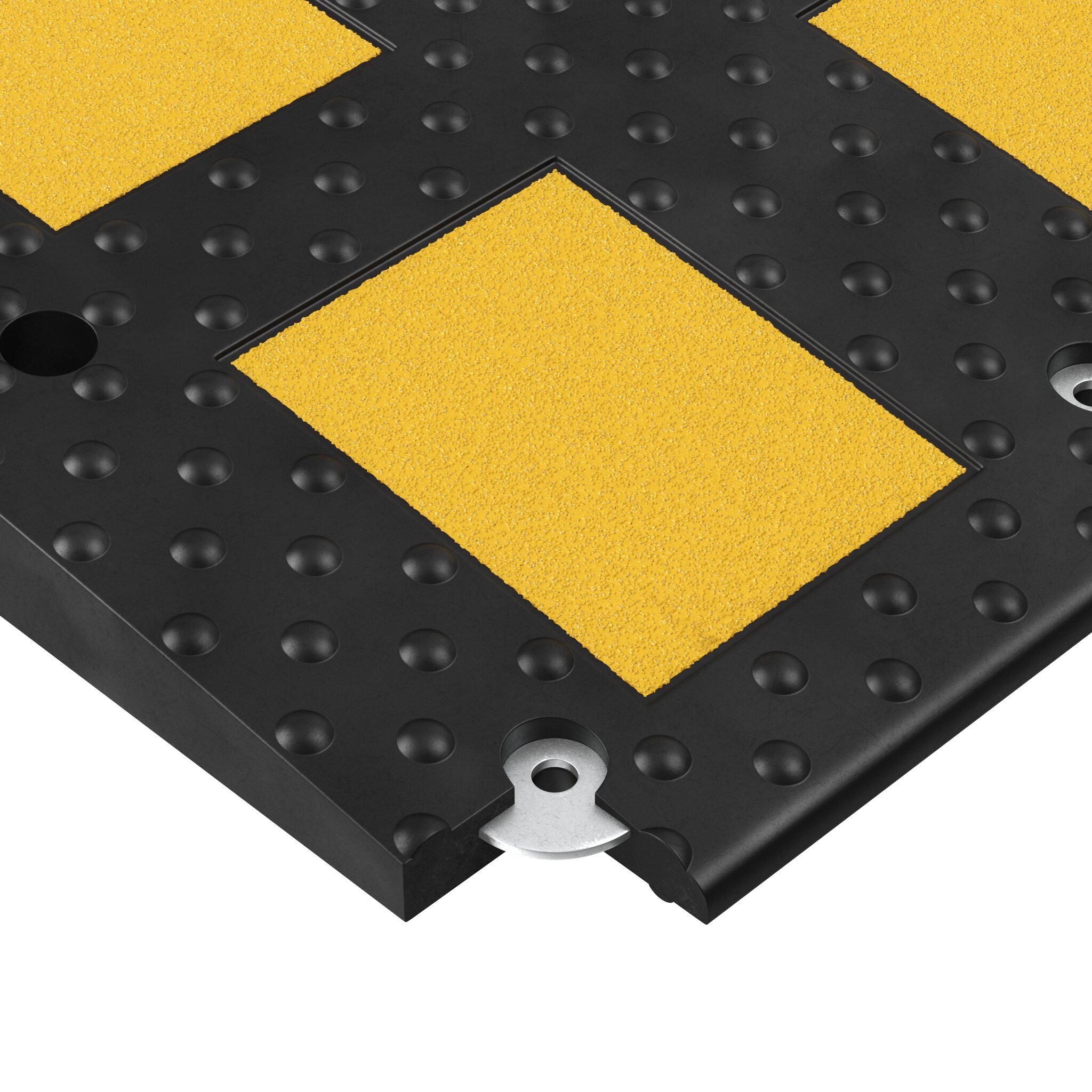 Лежачий полицейский ИДН-900-1 Средний элемент Сотовая структура + Усиленное крепление