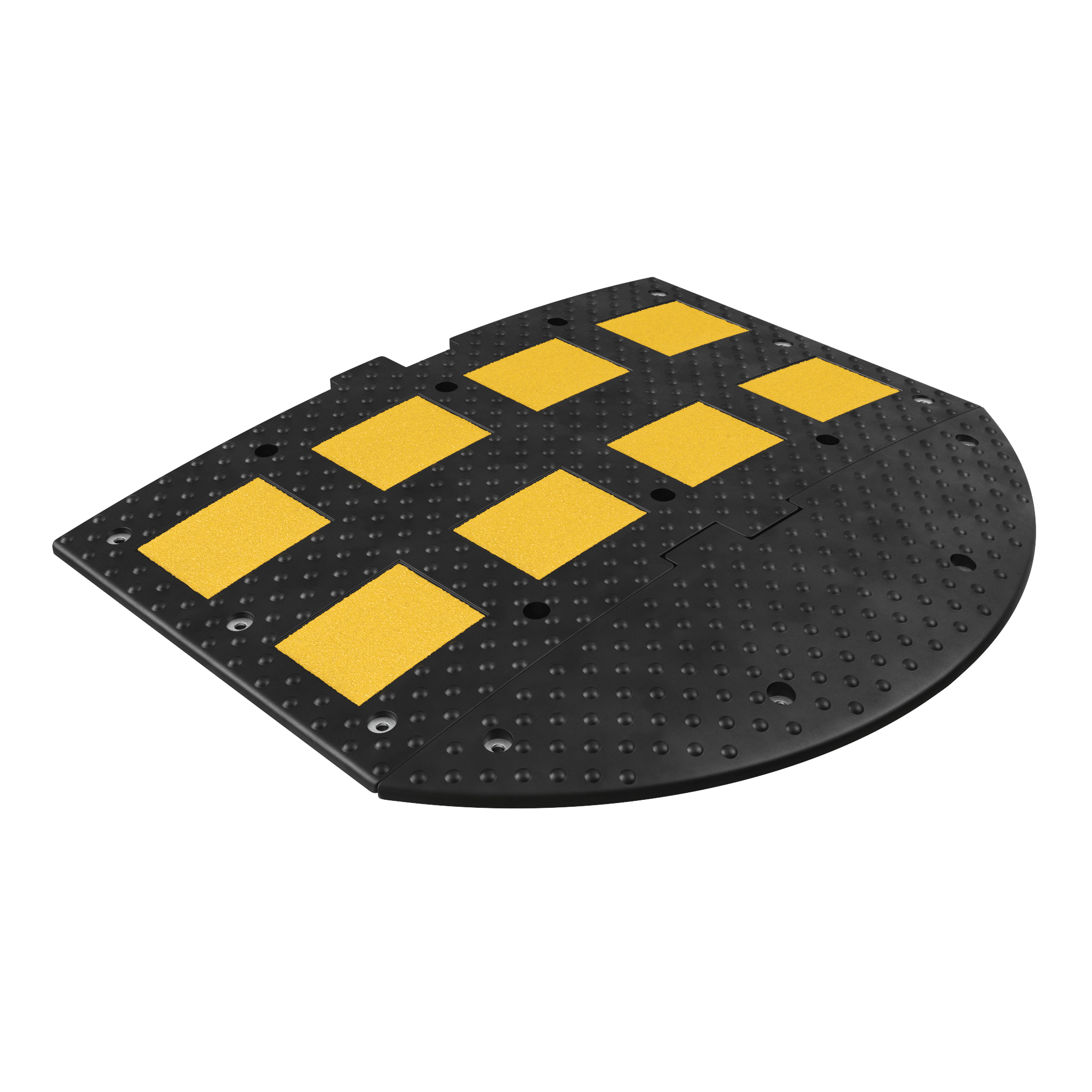 Лежачий полицейский ИДН-900-1 Средний элемент Сотовая структура + Усиленное крепление