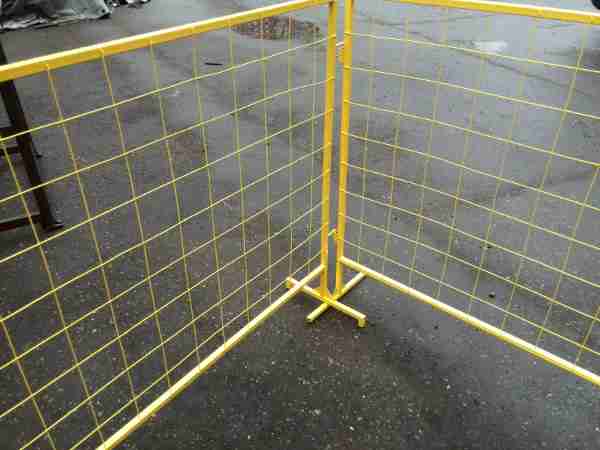 Строительное переносное ограждение СПО 1600х2000