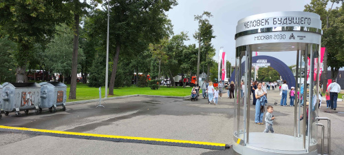 Кабель-каналы для защиты коммуникаций в парке «Лужники»