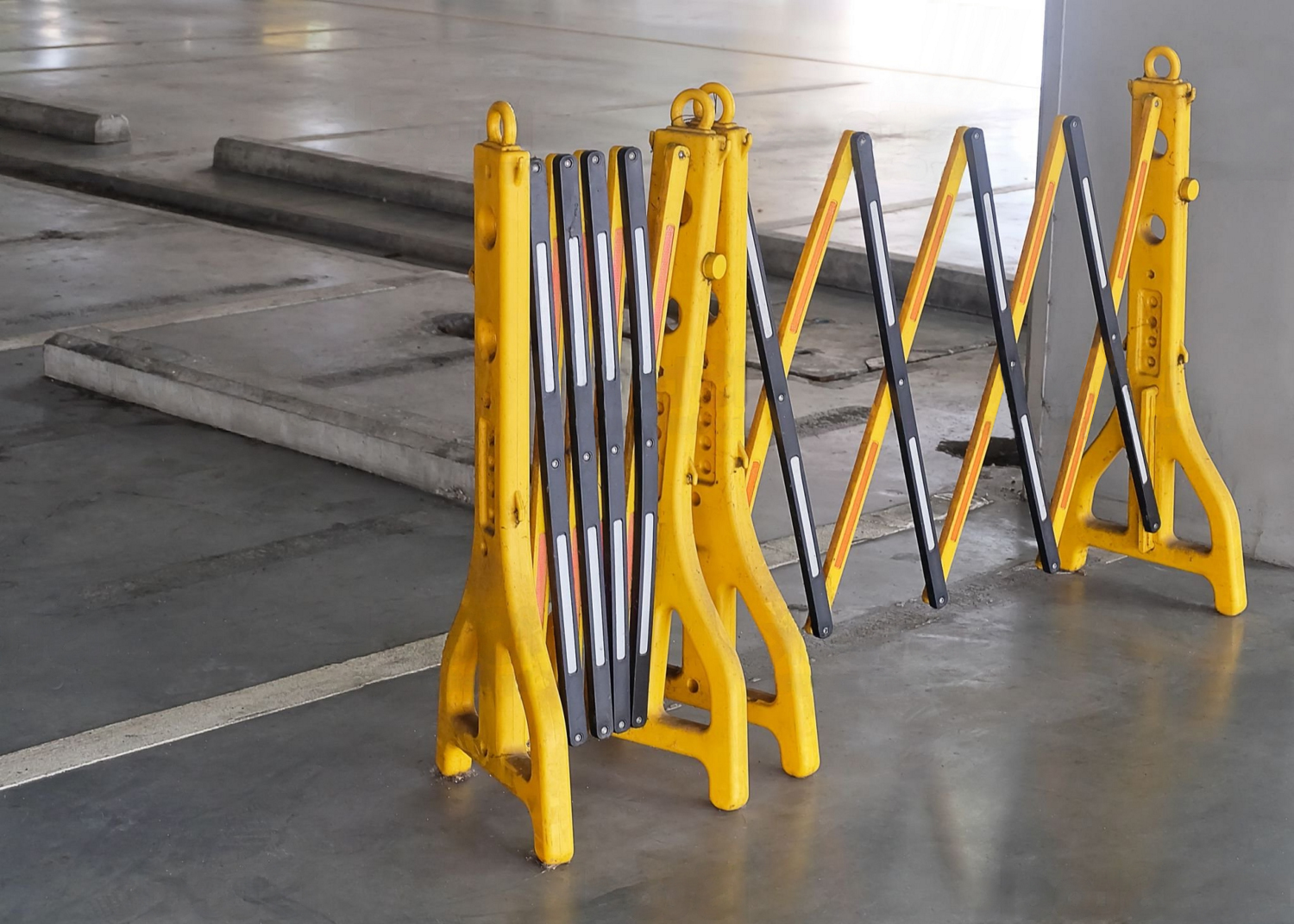 Переносной раздвижной барьер «Гармошка»