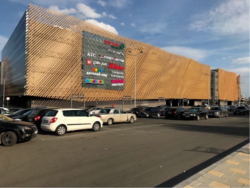 Безопасность на территории торгового центра