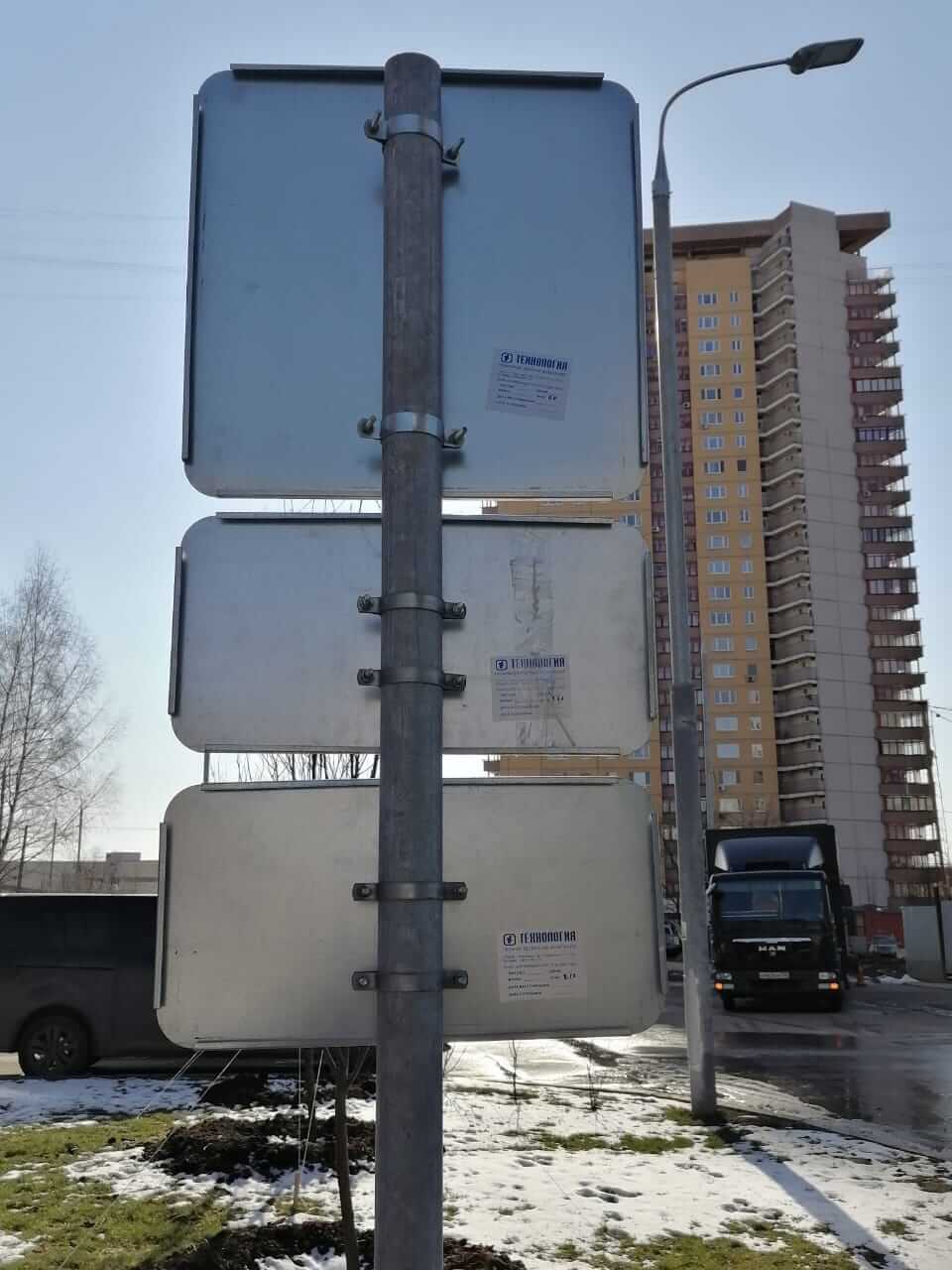 Стойка оцинкованная d76 мм высота 3 метра фото в интернет-магазине ООО ПК Технология