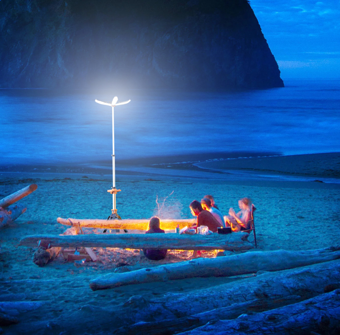 Мобильный световой комплекс ЛМ 12000.1 (высота 2,5 м)