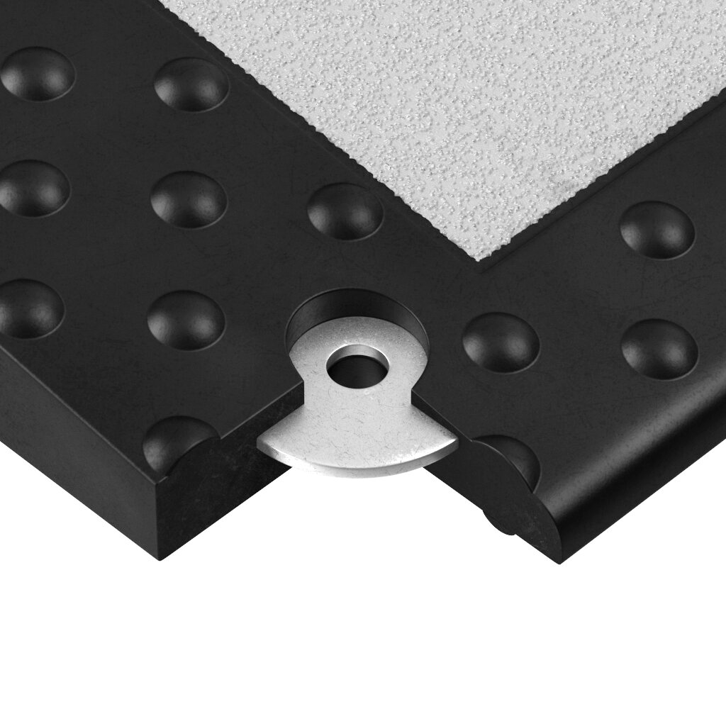 Лежачий полицейский ИДН-900-1 Средний элемент Сотовая структура + Усиленное крепление белый светоотражатель