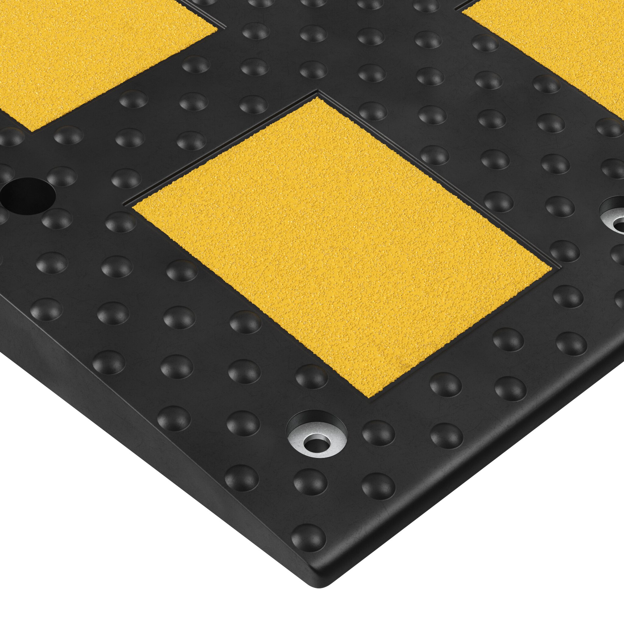 Лежачий полицейский ИДН-900-1 Средний элемент Сотовая структура + Усиленное крепление