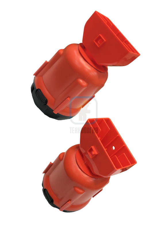 Вытяжная лента для ограждения "Солдатик" тип 3 красно-белая 9м