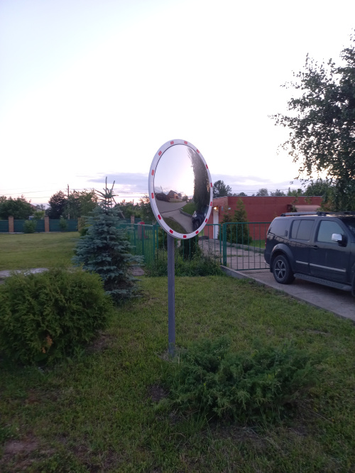 Обеспечение безопасного выезда с ограниченной обзорностью