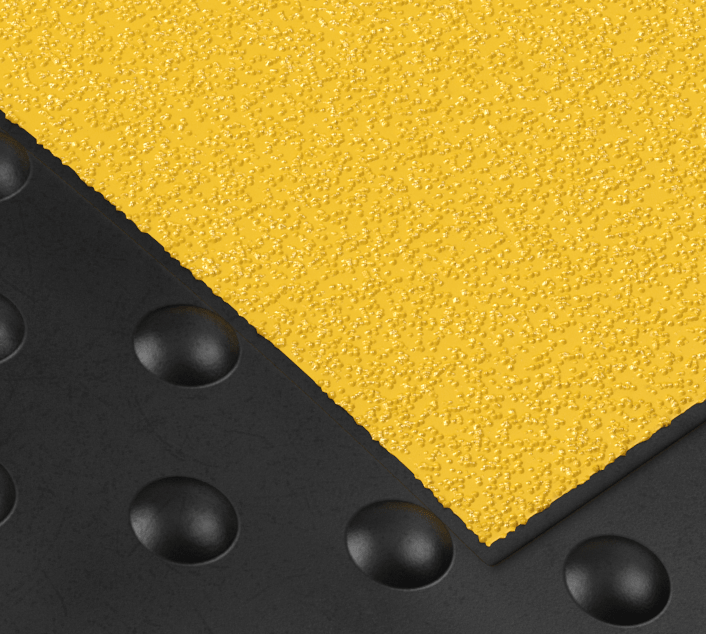 Лежачий полицейский ИДН-500-1 Средний элемент Сотовая структура + Усиленное крепление