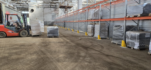 Защита стеллажей на складе