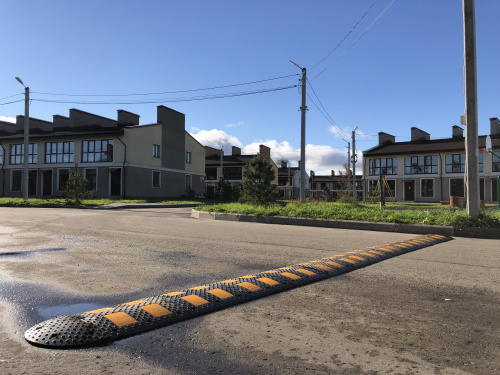 Ограничение скорости на территории жилого комплекса «Волжские пенаты»