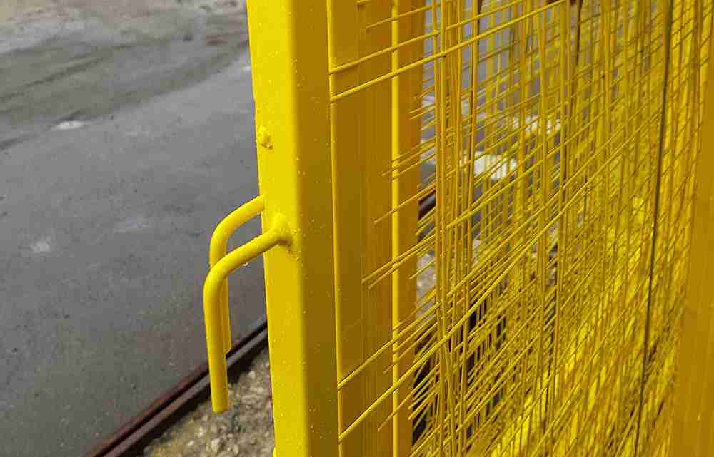 Строительное переносное ограждение СПО 1600х2000