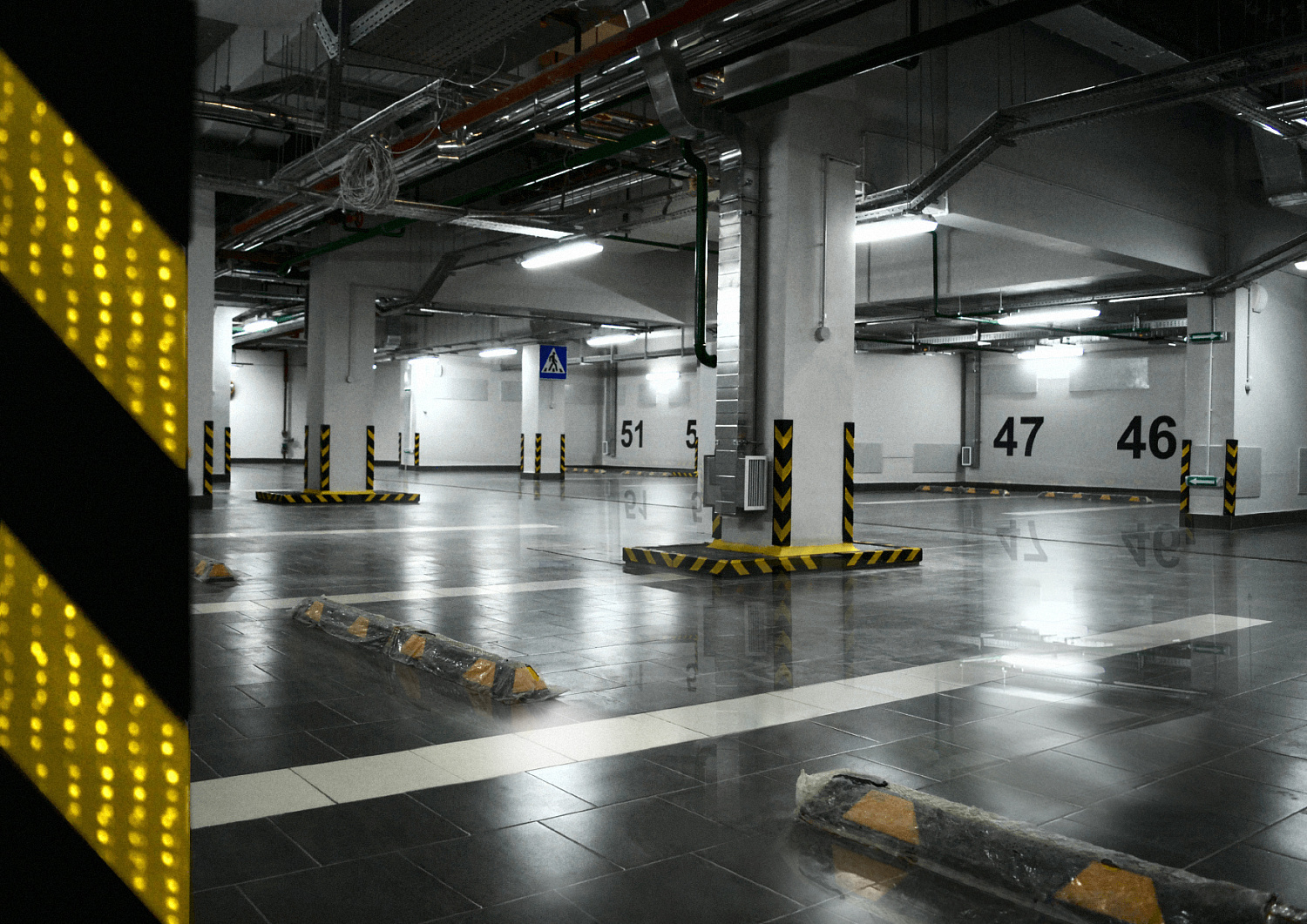 Монтаж парковочного оборудования