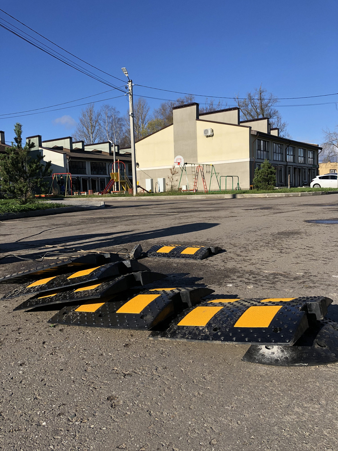 Демонтаж ИДН (лежачего полицейского)