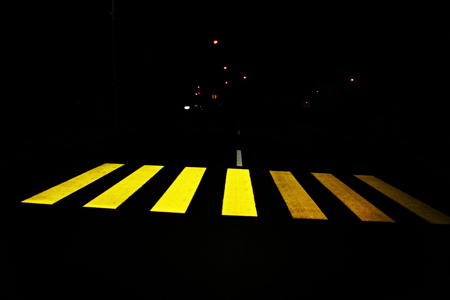 Разметка пешеходных переходов